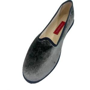 NEW VIBI VENEZIA women's furlana satin velvet shoes in urania